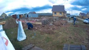 #4 Установка опалубки из досок