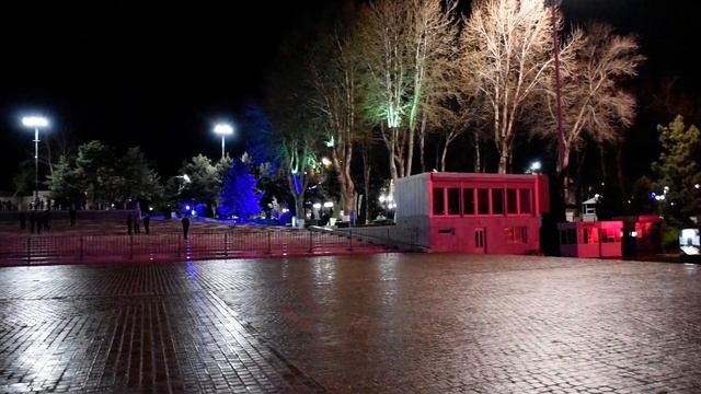 Узбекистан 2021г. Самарканд. Ночной Регистан. смотреть онлайн