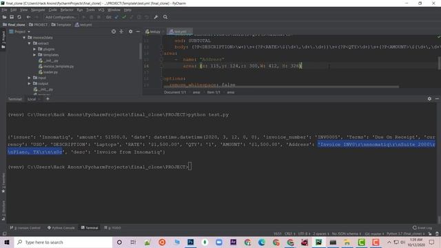 Python Invoice2data : Extract Multiple Lines in PDF | Extract Address Field #Part 3 смотреть онлайн
