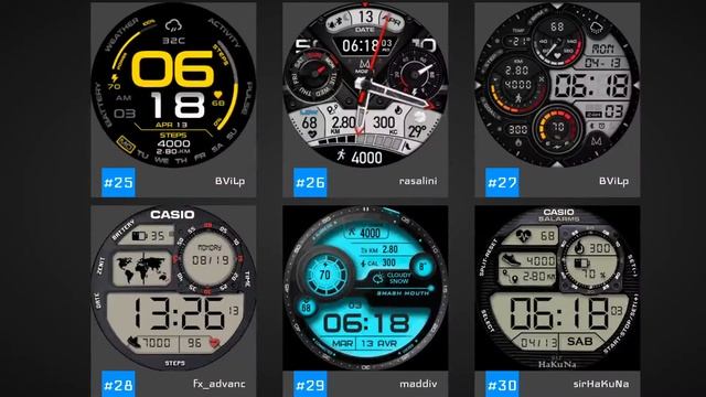 Top 50 Watch Faces For The Amazfit Verge Lite смотреть онлайн