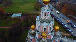 Храм Покрова Пресвятой Богородицы в Филях Mavic Pro /4k video/