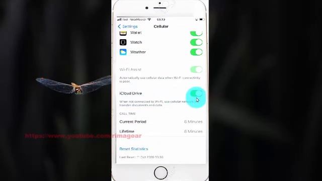 How to enable or disable iCloud drive cellular network on iPhone 7 смотреть онлайн
