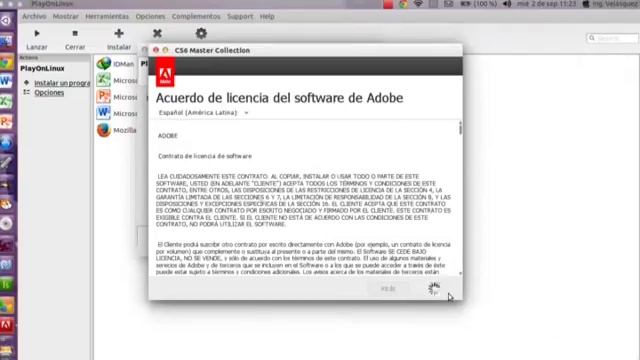Instalación y activación de photoshop cs6 en Ubuntu 15.04 смотреть онлайн