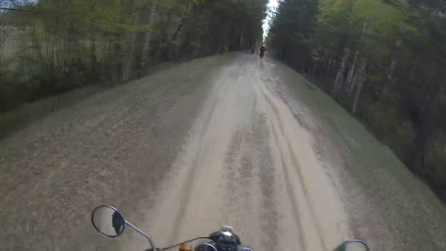 IRBIS TTR 125 vs Virago| Эндуро гонки смотреть онлайн