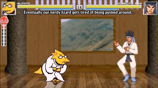 M.U.G.E.N: Undertale | Nerd Rage REWORK - Alphys смотреть онлайн