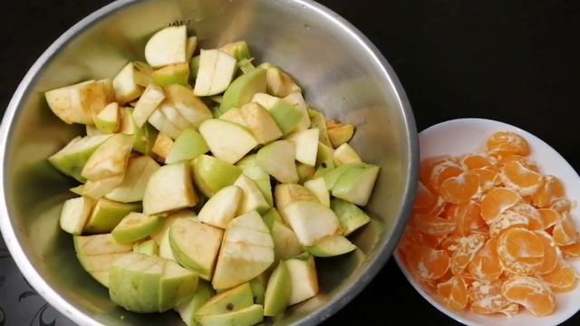 Мандарины+яблоко, получаем бомбически вкусное варенье ?? смотреть онлайн