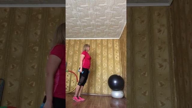 Жара в доме , круговая тренировка ?работа на все группы мышц смотреть онлайн