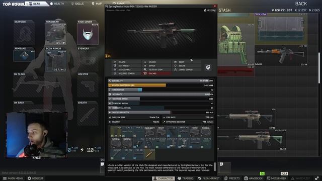 M1A Is BROKEN THIS WIPE ?!?! (HIGH ERGO LOW RECOIL) | Escape From Tarkov смотреть онлайн