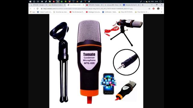 MICROFONE TOMATE MTG-020 Kebidumei SF-666 CONDENSER MICROPHONE SF-666 Tgeth SF-666 RESENHA COMPLET смотреть онлайн
