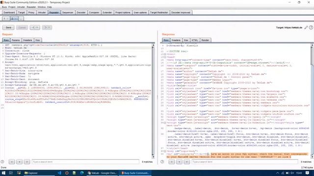 TekBASE: Unauthenticated SQL Injection in password reset function [Fixed] смотреть онлайн