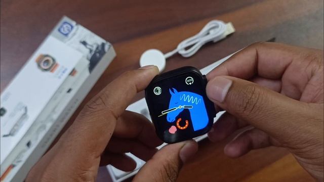 Apple watch Clone | T800 ultra smartwatch unboxing and review смотреть онлайн