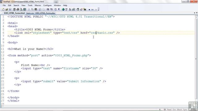 Web Design with PHP And MySQL 0303.HTML Forms free SEO tools : -https://bit.ly/3pTDa0g смотреть онлайн