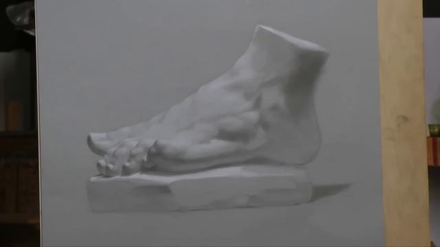 Time-lapse Cast Drawing Demonstration by David Jamieson смотреть онлайн