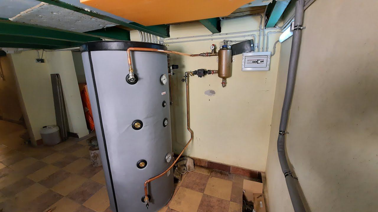 Тепло аккумулятор для теплых полов.