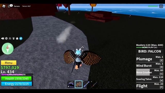 UPDATED- Blox Fruits- Bird: Falcon Fruit Showcase смотреть онлайн