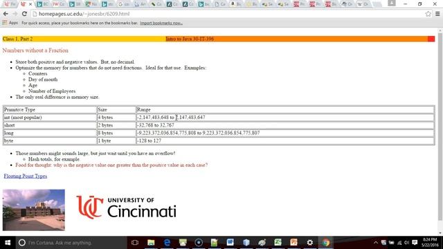 Data Types in Java смотреть онлайн