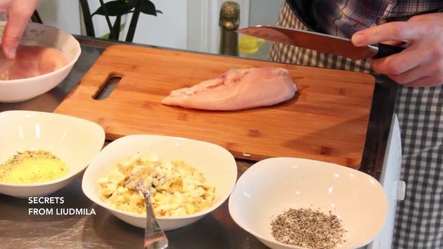 Супер вкусный рецепт "Фаршированные куриные грудки" (Chicken Breast with Eggs) смотреть онлайн