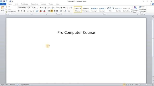 How to Bold Italic & underline any Text in Ms word | Free Computer Tutorial in Hindi | 2018 смотреть онлайн