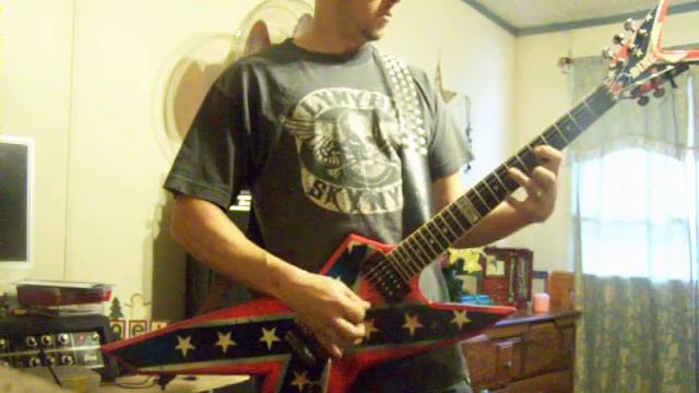 Scott Jammin on his Dean Dixie Rebel.MOV смотреть онлайн
