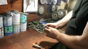 Как сделать сопло из свечи, для пескоструйного аппарата