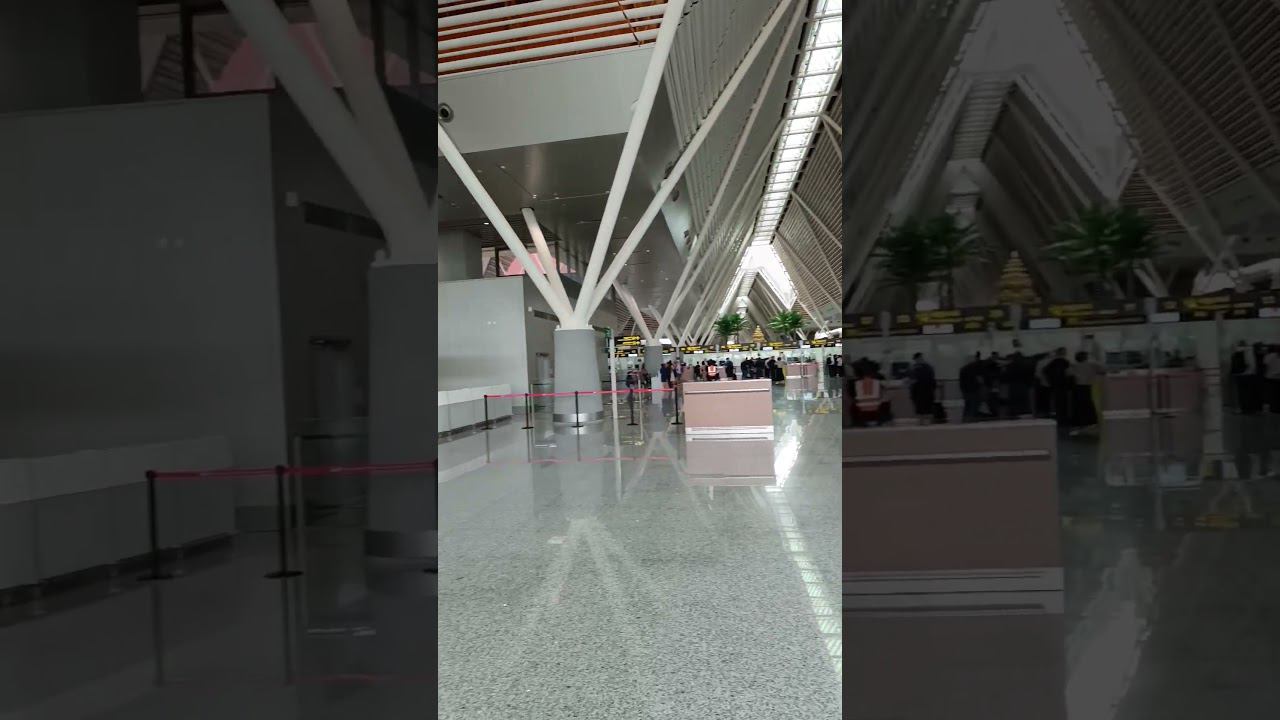 Siem reap Angkor international airport. Зона вылета #камбоджа смотреть онлайн