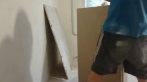 как сделать короб под батарею из гипсокортона