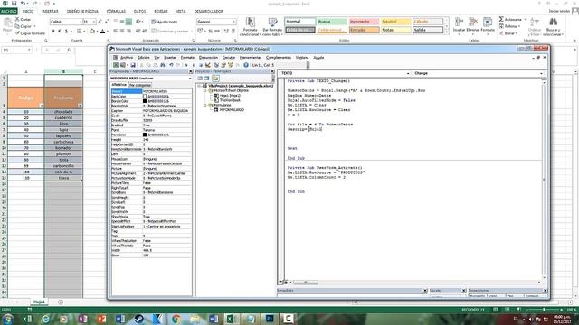 Excel - Como hacer un formulario de busqueda inteligente en Excel VBA (Macros) смотреть онлайн
