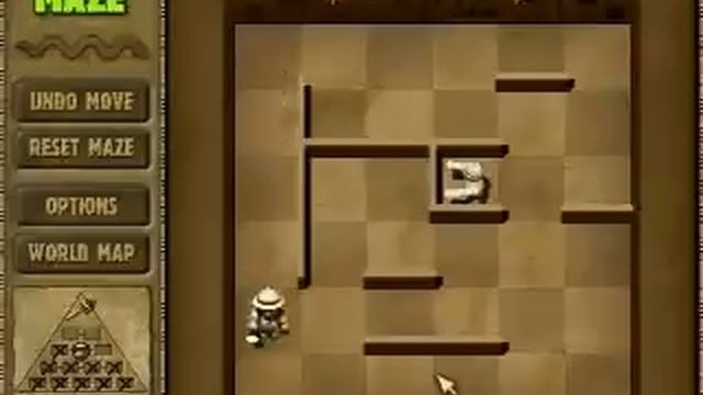 Mummy Maze Deluxe Walk-Through [Part 1] смотреть онлайн