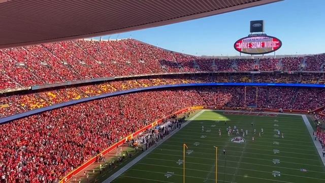 The WAVE Arrowhead Stadium vs. Raiders! смотреть онлайн