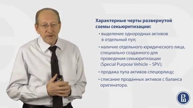 2.7 Схема секьюритизации финансовых активов смотреть онлайн