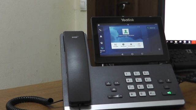 Yalink SIP-T58A. Обзор(review), настройка, основные возможности. IP телефония. смотреть онлайн