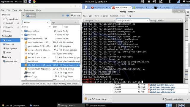 Kali Linux: Install Java SE Development Kit смотреть онлайн