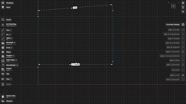 Shapr3D Manual - Editing sketch dimensions | Sketching смотреть онлайн