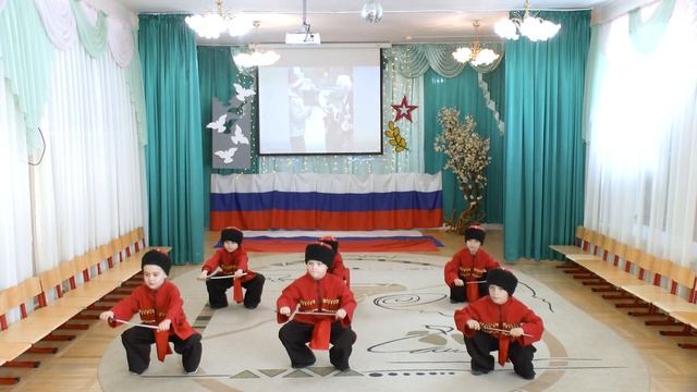 Танец «Казачата». Коллектив «Звездочки».mp4 смотреть онлайн