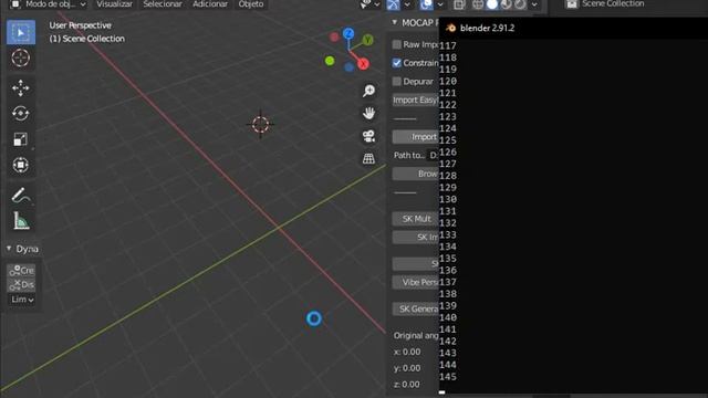 Blender Addon Mocap_Import Beta 0.61 смотреть онлайн