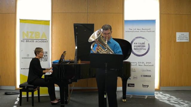 Adam Frey New Zealand International Brass Festival 2020 Euphonium Recital смотреть онлайн