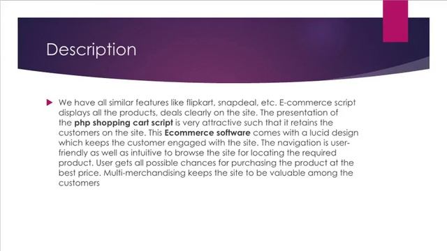 php Shopping Cart Script,Ecommerce Software,Ecommerce Website Software. смотреть онлайн