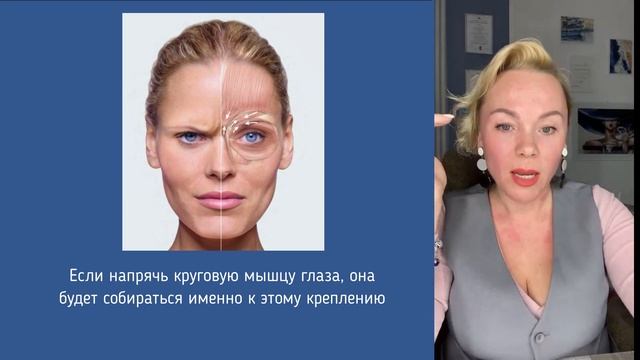 Верхняя часть лица. Запись прямого эфира