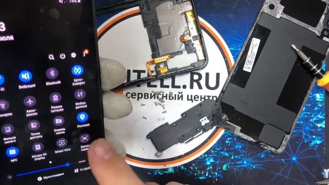 Ремонт Samsung A750 Galaxy A7 самостоятельно, замена экрана своими руками смотреть онлайн