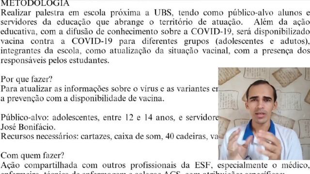 Como eu fiz a AÇÃO EDUCATIVA da disciplina 24 | Saúde com Agente смотреть онлайн