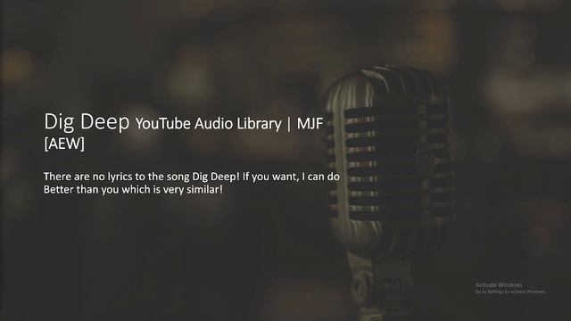 Dig Deep - RW Smith - Maxwell Jacob Friedman | M. J. F. смотреть онлайн