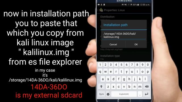 Install Full Kali Linux on any Android device in external SDCARD смотреть онлайн