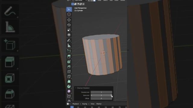 Как быстро выделить полигоны в Blender #blender #blender3d #3d #fast #быстро смотреть онлайн