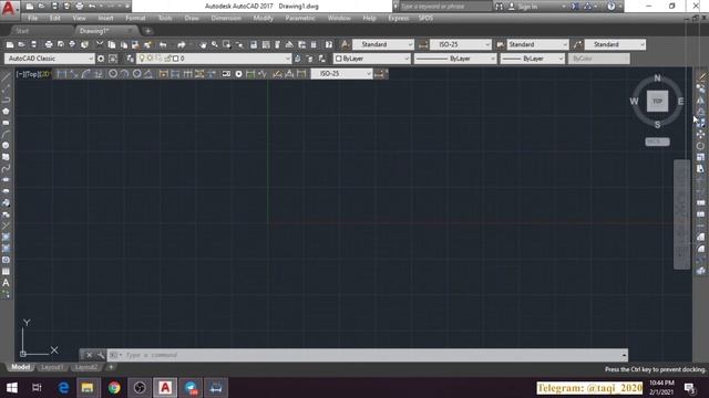 AUTOCAD 4-DARS. KERAKLI ISH STOLINI (MUHITNI) TAYYORLAB OLISH. смотреть онлайн