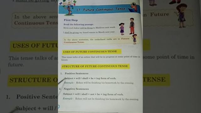 English Grammar/Class-4/Chapter-17 FUTURE CONTINUOUS TENSE/Explanation смотреть онлайн