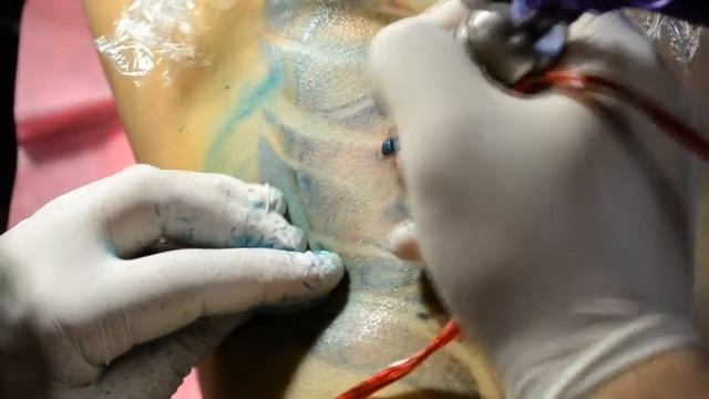 3 сеанс Ravens tattoo - Закраска смотреть онлайн