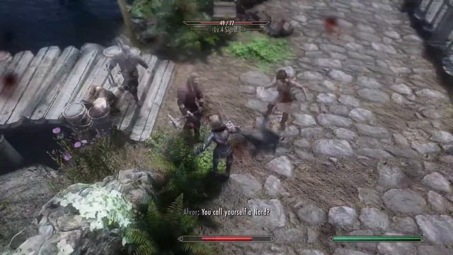 [SKYRIM MOD] Vindictus Evie(Evy) Voice смотреть онлайн