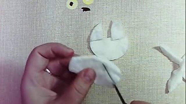 Мастер-класс "Полярная сова из ватных дисков" смотреть онлайн