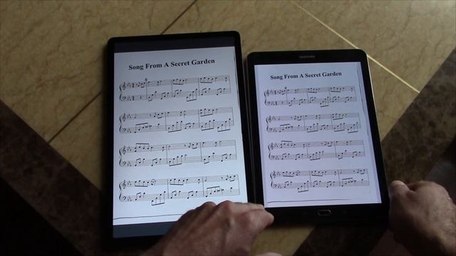 Samsung galaxy tab s7. Читаем ноты на планшете андроид. Read sheet music on android tablet смотреть онлайн