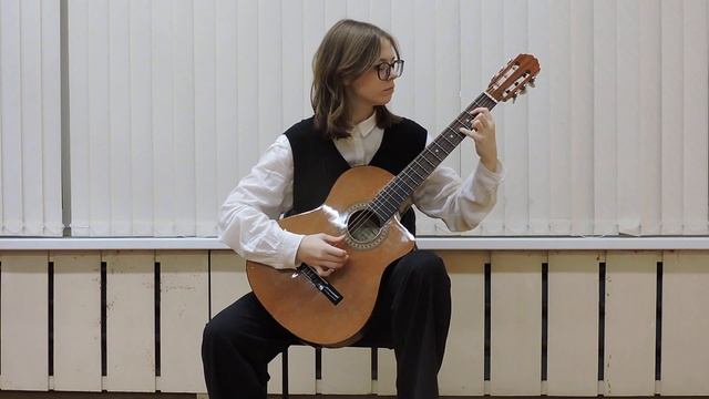 Юрий Шилин "Блюз", исполняет Варвара Голик, педагог Дегтярёва Мария Валерьевна. смотреть онлайн